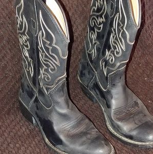 Youth cowboy boots